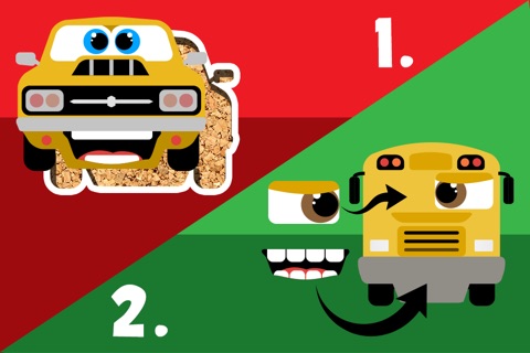 His first little Cars Jigsaw Puzzle Game for toddlers and preschoolers Free screenshot 2