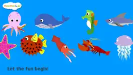 Game screenshot Marine Animals - Puzzle, Coloring and Underwater Animal Games for Toddler and Preschool Children hack