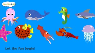 marine animals - puzzle, coloring and underwater animal games for toddler and preschool children iphone screenshot 3