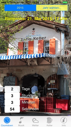 Bergkirchweih Erlangen - Berch Countdown(圖1)-速報App