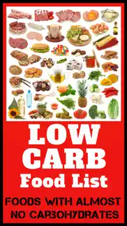 How to cancel & delete low carb food list - foods with almost no carbohydrates 2