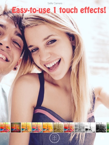 Selfie Camera Free iPad screenshot 2 - Photo & Video app