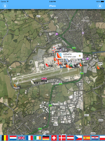 Screenshot #6 pour London Gatwick iPlane Flight Information