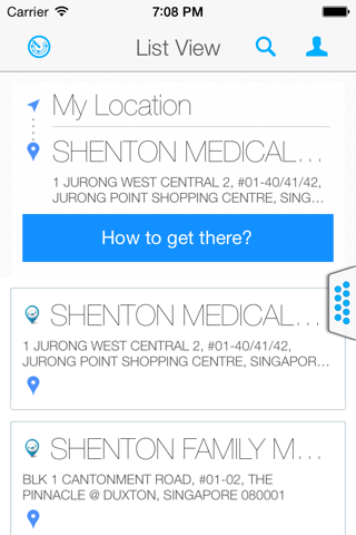 Shenton Clinic Locator screenshot 4