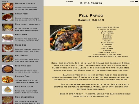 Diet & Recipes screenshot 2