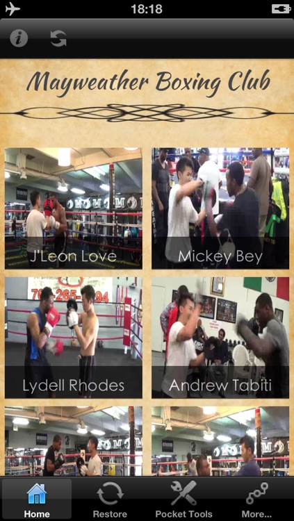 Mayweather Boxing Club Training