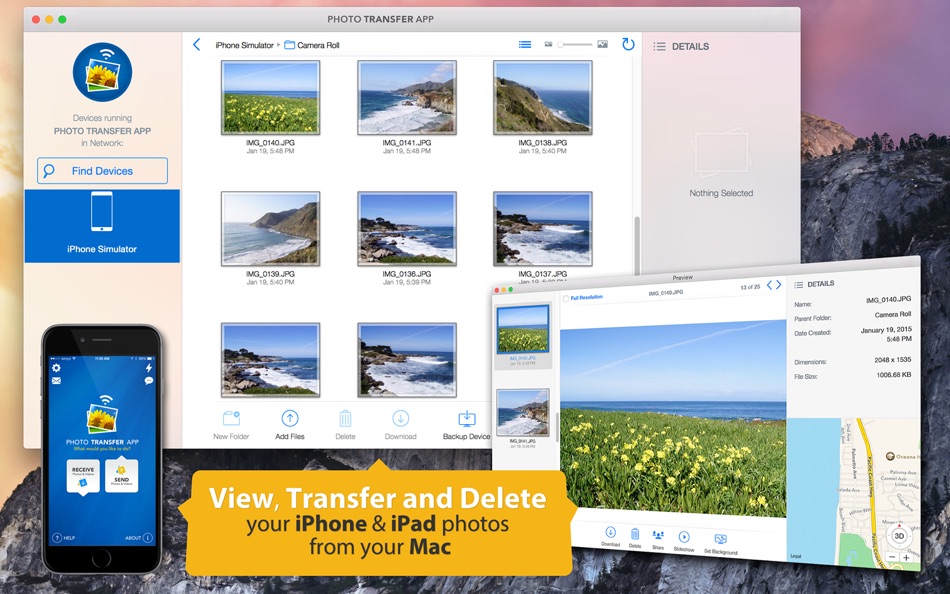 #3. Photo Transfer App (macOS) By: Mobileware Studio SL