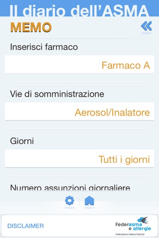 Diario dell'asma screenshot 3