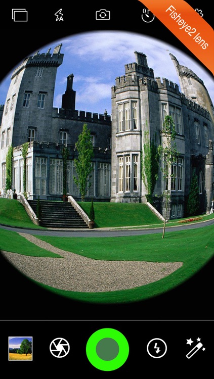 iPixelCamera - Powerful Camera with Old Films, Fisheye Lens, Crystal Scenes and Color Flashlights