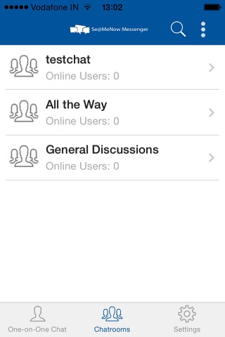 Se@MeNow Messenger screenshot 2