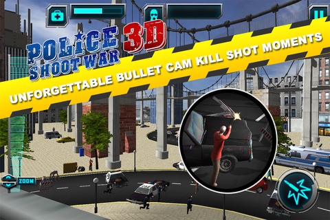 Police Shoot War 3D screenshot 3