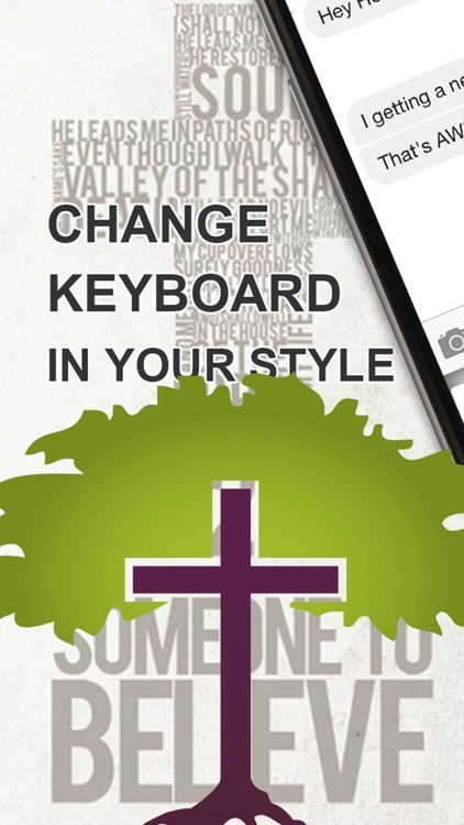 Custom Keyboard Bible : Color & Wallpaper Themes For Jesus and Verses Books