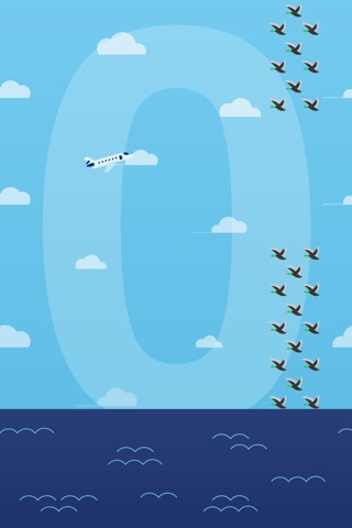 Flappy Plane - Avoid the ducks screenshot 2