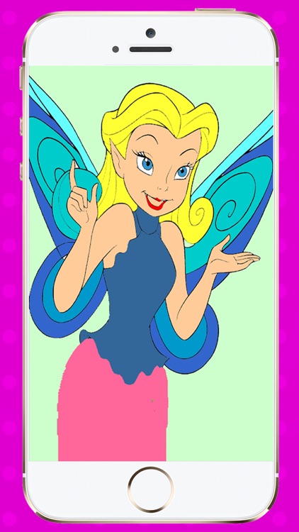 Coloring Book Fairy screenshot-3