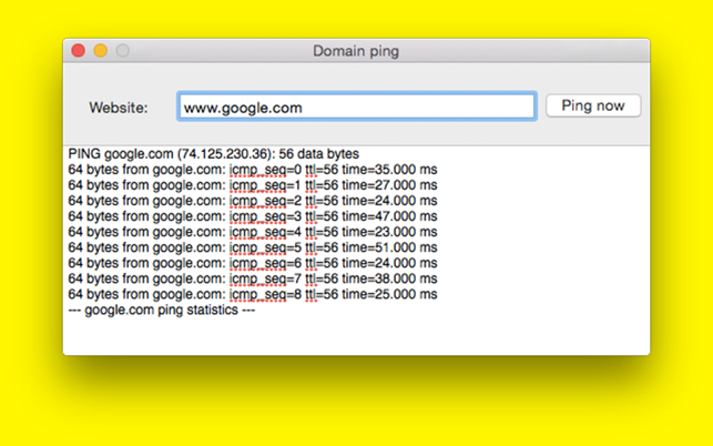 Domain ping(圖1)-速報App