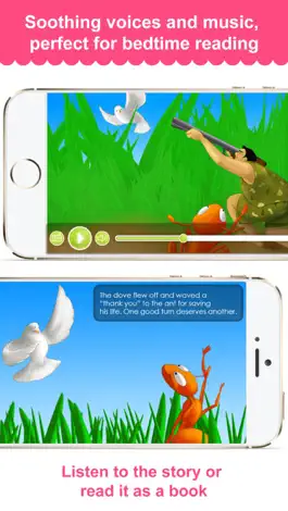 Game screenshot The Ant And The Dove - Narrated classic fairy tales and stories for children apk