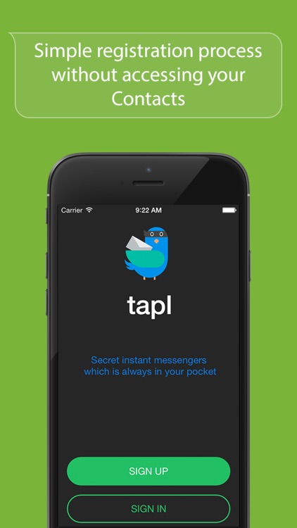 Tapl - secret messenger