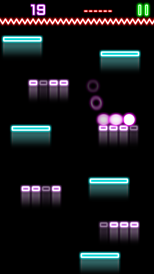 #2. Rock Hero Drop in glowing light shaft scrolling at speed (iOS) 由: 建瑛 贾