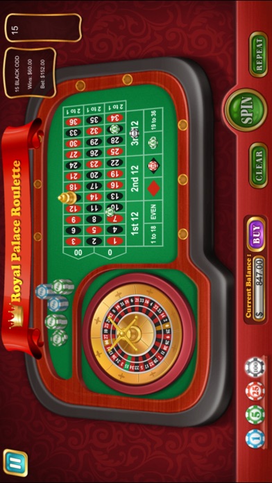 ROYAL PALACE ROULETTE - FREE EDITION 1.0 IOS CASINO ROYAL PALACE ROULETTE - FREE EDITION 1.0 IOS