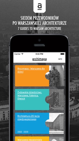 Archimapa - przewodnik po warszawskiej architekturze //  Archimap - mobile guide to the architecture of Warsawのおすすめ画像1