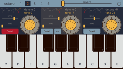 Sonic Synth : FM synthesizer screenshot
