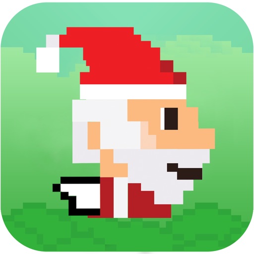 Aaaaaah! Flappy Santa iOS App