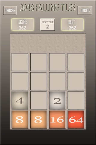 2048 Falling Tiles Puzzle - New Edition with a Twist screenshot 3