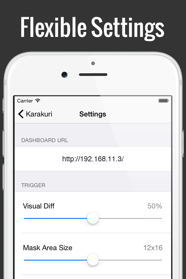 Karakuri Camera - Auto Shutter and WEB Monitoring