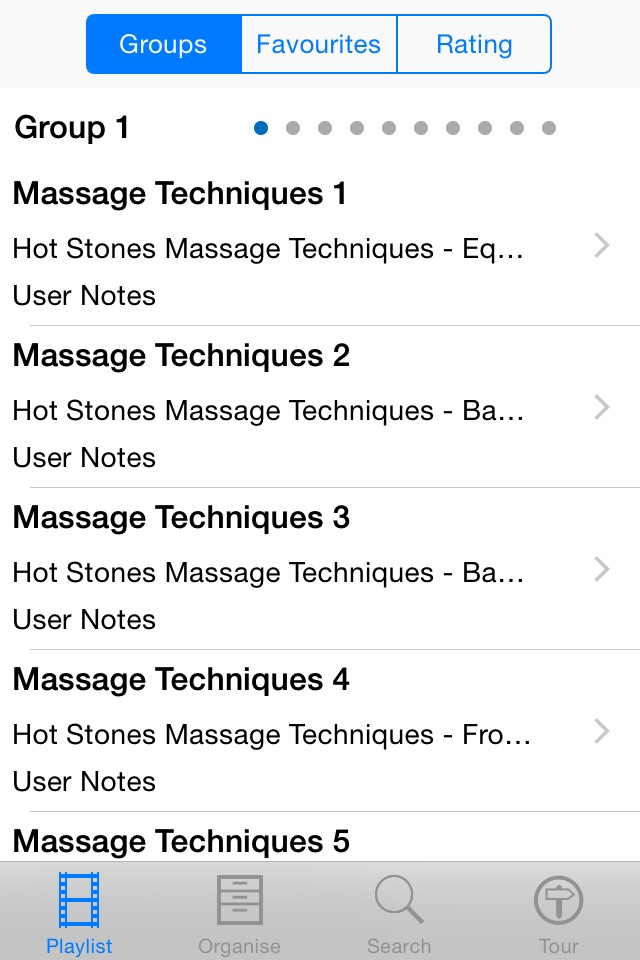 Massage Techniques. screenshot 2