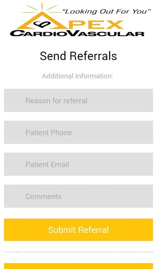 Screenshot #2 pour APEX Cardiovascular Referrals