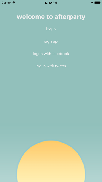 Screenshot #1 pour Afterparty - Realtime Photo Sharing