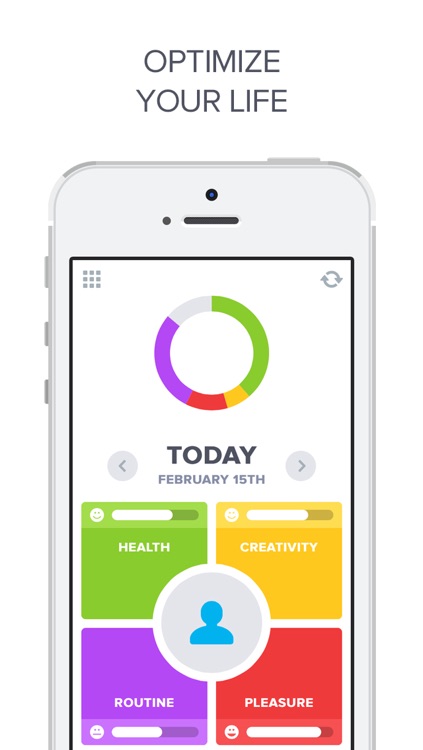 Optimized - Lifelogging and Quantified Self Improvement App