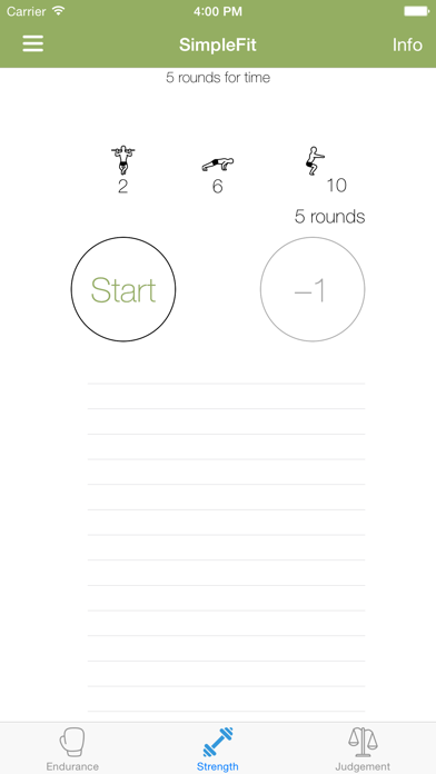 Screenshot #2 pour SimpleFitApp
