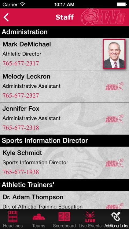 Indiana Wesleyan Wildcats