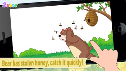 Bee - InsectWorld A story book about insects for children iPhone screenshot