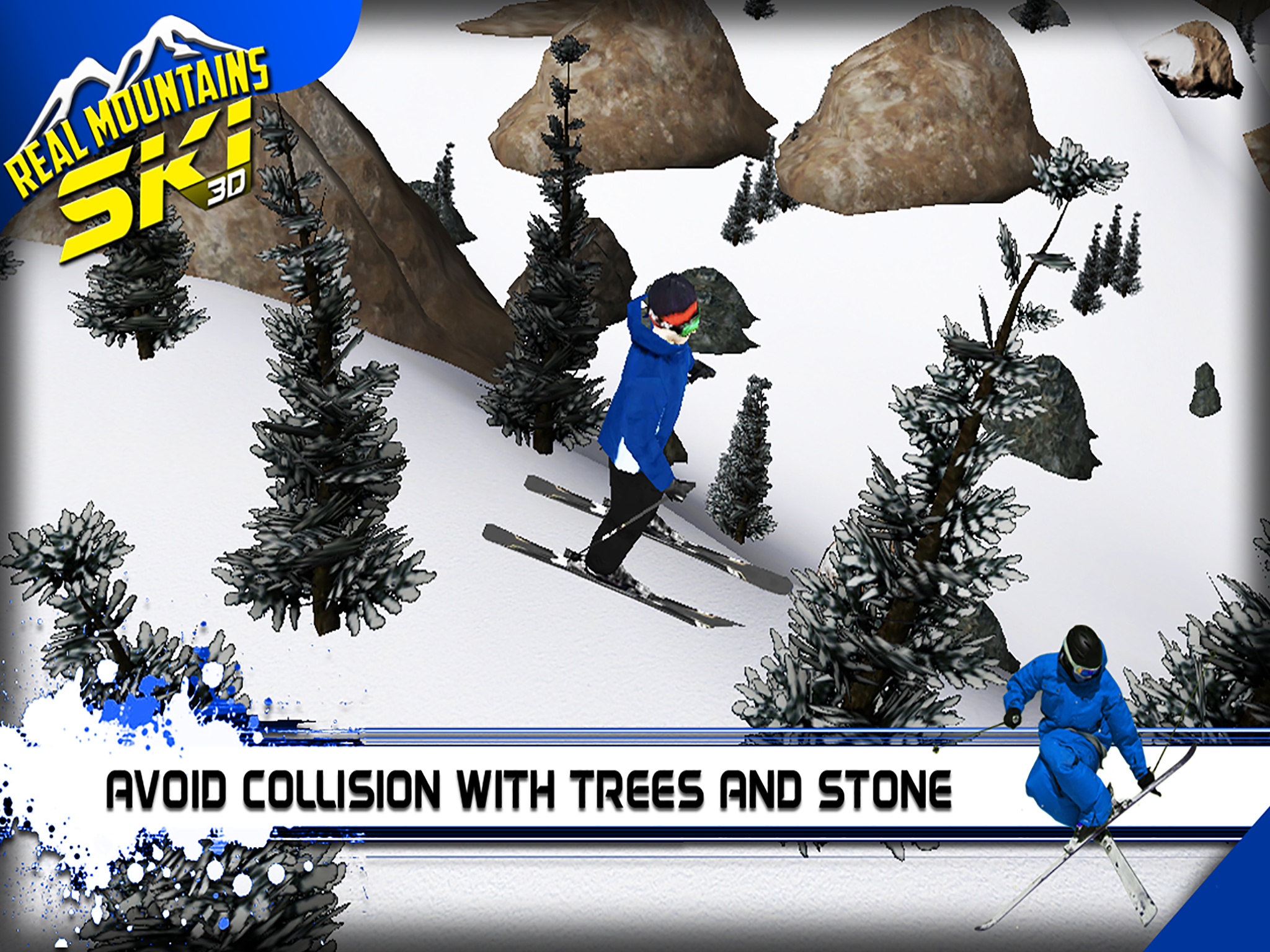 Real Mountain Ski Game screenshot 9