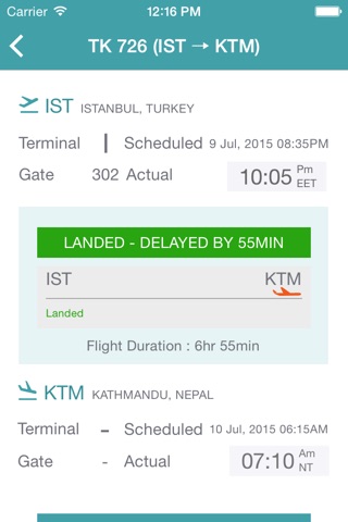 Flight Stats Nepal screenshot 4