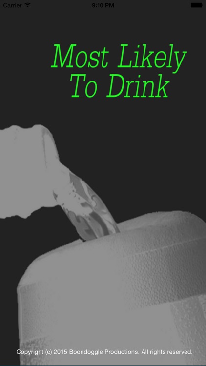 Most Likely To Drink