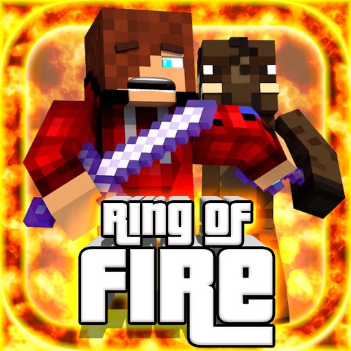 RING OF FIRE - MC Survival Hunter Shooter Mini Block Game with Multiplayer icon