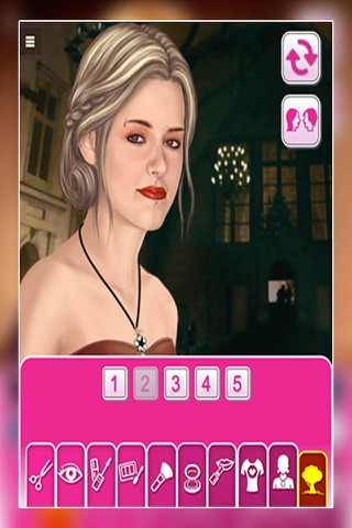 Beauty Make over Girls Game screenshot 4