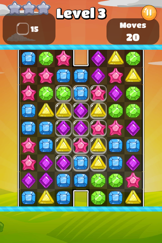 Jewel Smasher - addictive jewel crush game screenshot 4