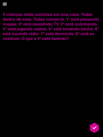 Screenshot #4 pour Tô Pensando - Charadas e Enigmas