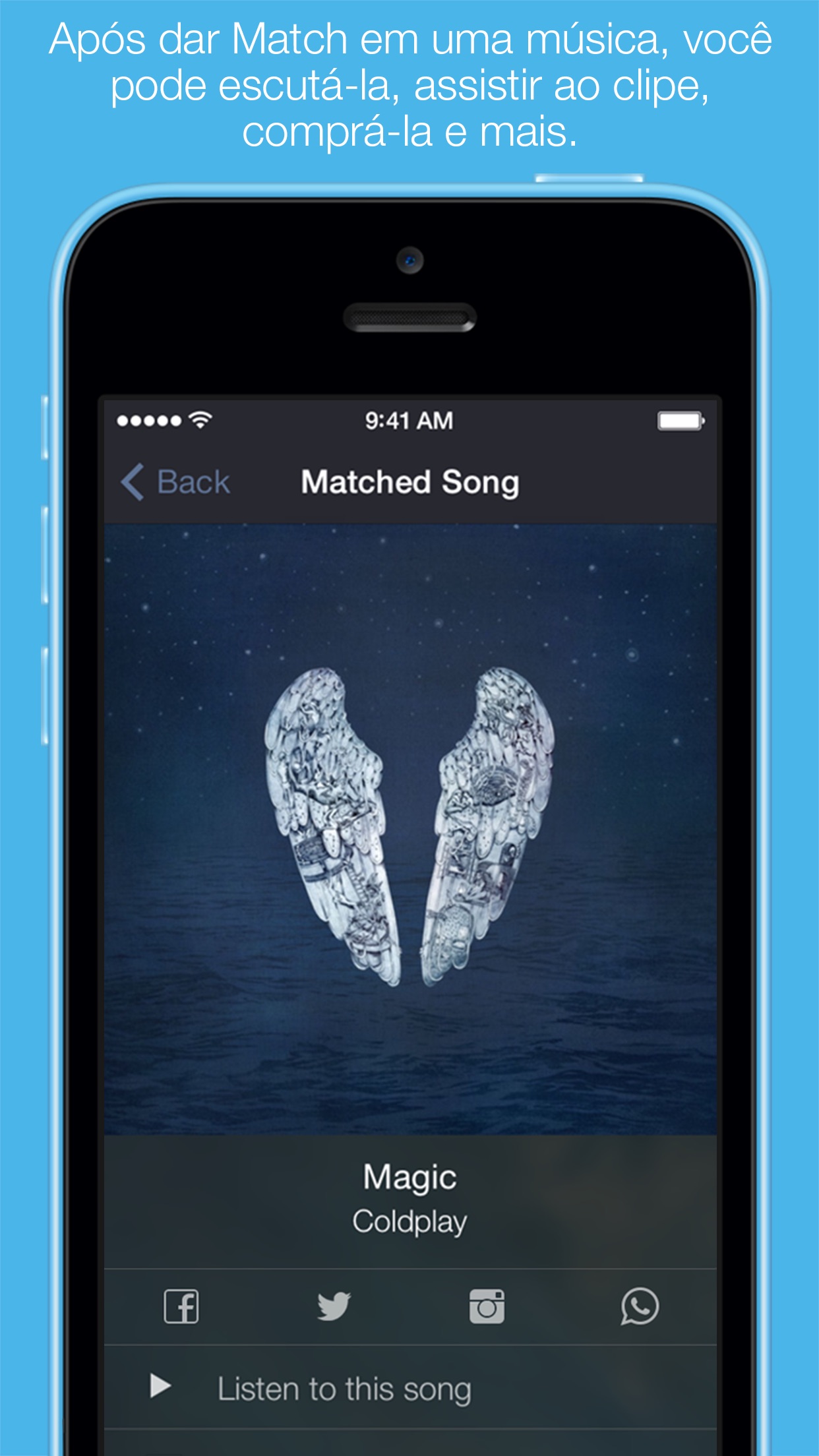 Screenshot do app Match by SoundShare