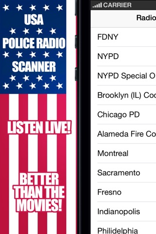 Police Scanner Radio USAのおすすめ画像1