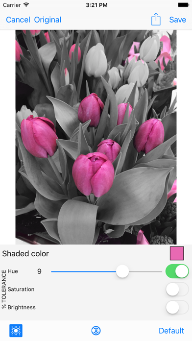 Screenshot #1 pour Shaded - Photo Color Modifier