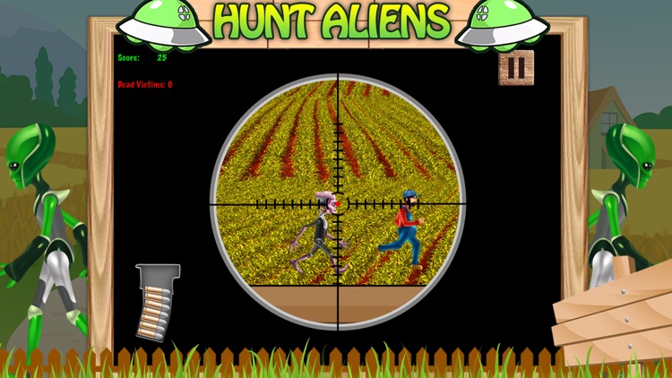 Alien Farm Attack Sniper Game FREE
