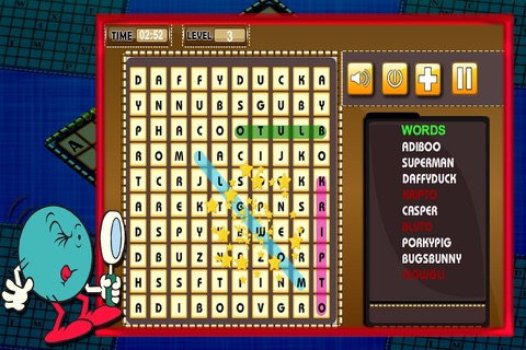 Word Search Cartoon screenshot 3