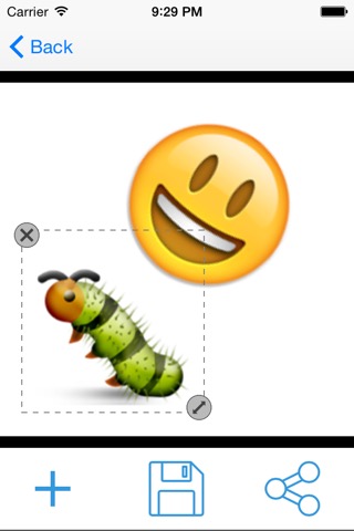 EmojiBig Emoji - Big Emojis Emoticons Art icons for put in your photos app for freeのおすすめ画像2