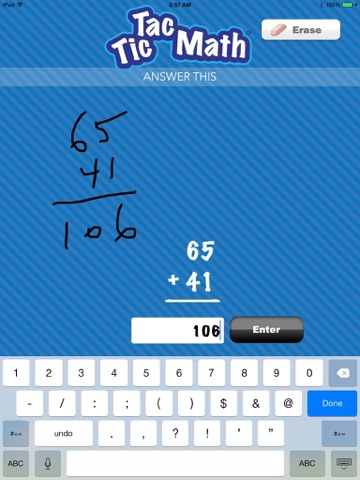 Screenshot #3 for Tic Tac Math Trilogy