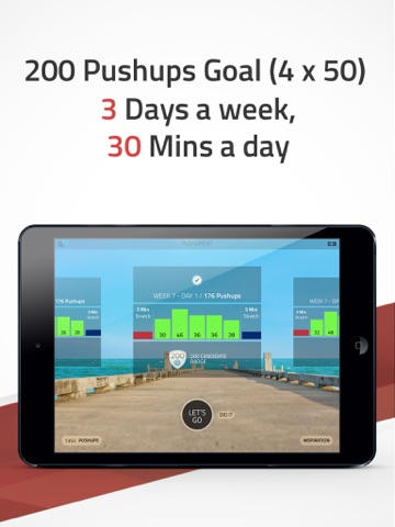 Screenshot #5 pour Pushups Extreme: 200 Push ups workout trainer XT Pro